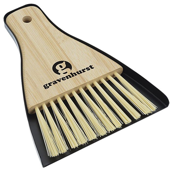 Chun Bamboo Brush & Metal Dustpan Set
