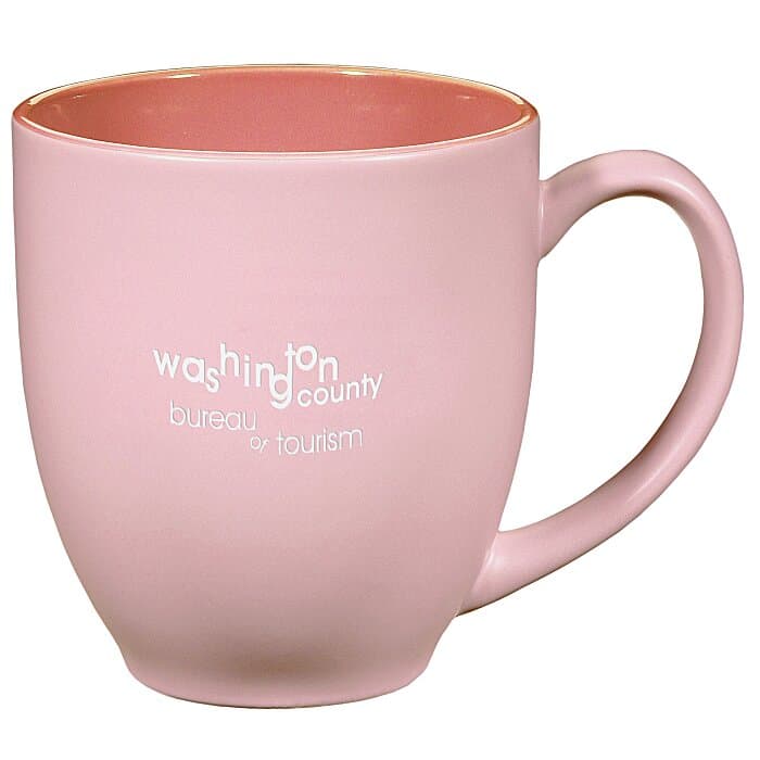 Sebring Bistro Mug - Pastel - 14 oz - Laser Engraved