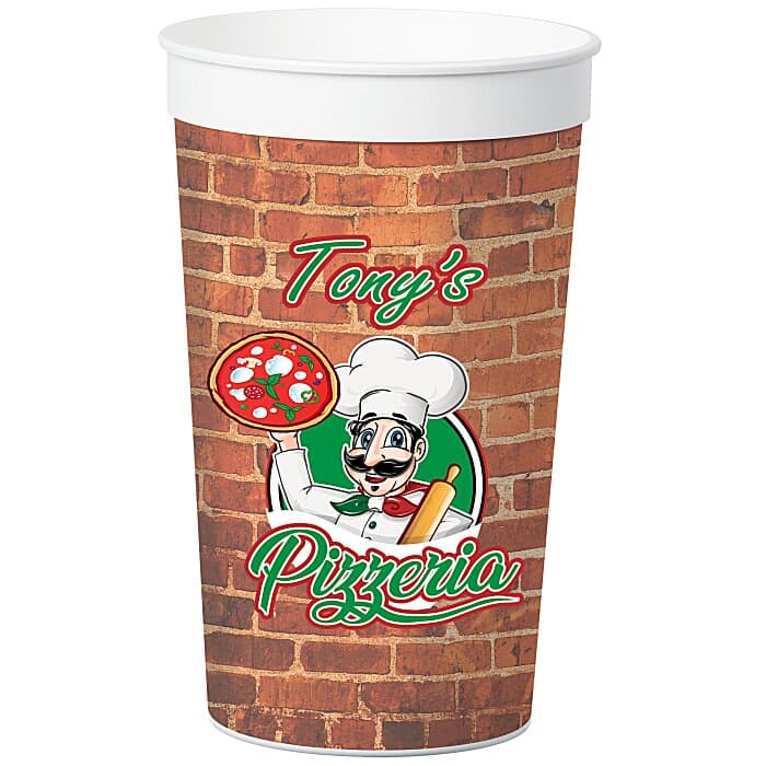 Full Color Stadium Cup - 22 oz