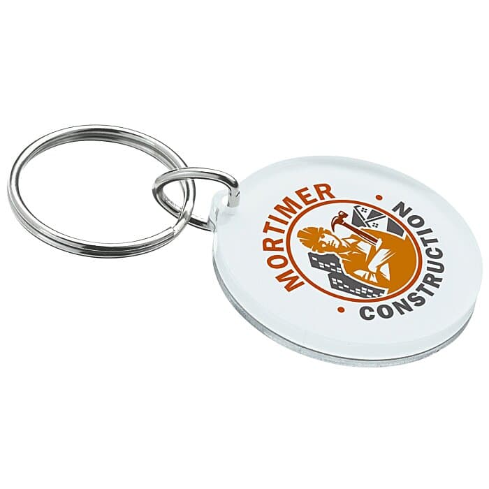 Mirrored Keychain - Round
