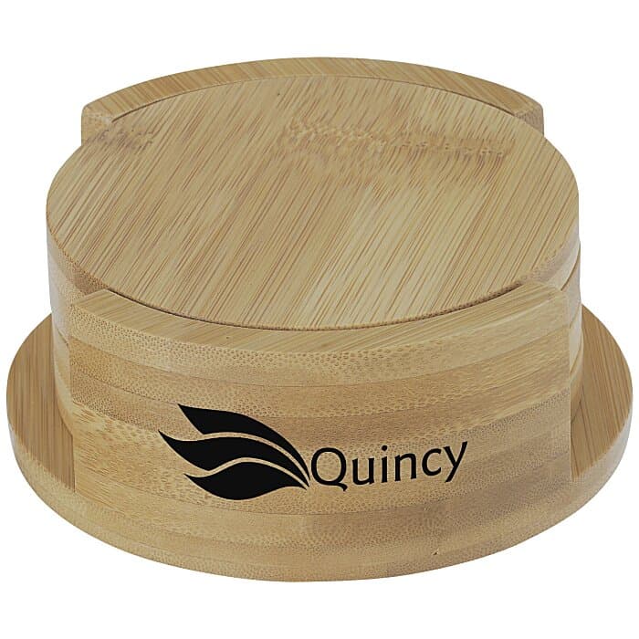 Bamboo Coaster Set