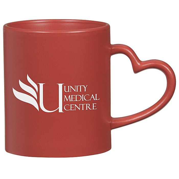 Heart Coffee Mug - 12 oz