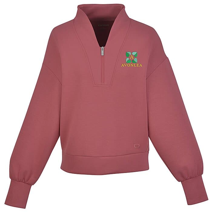 OGIO Icon Double Knit 1/4-Zip Pullover - Ladies'