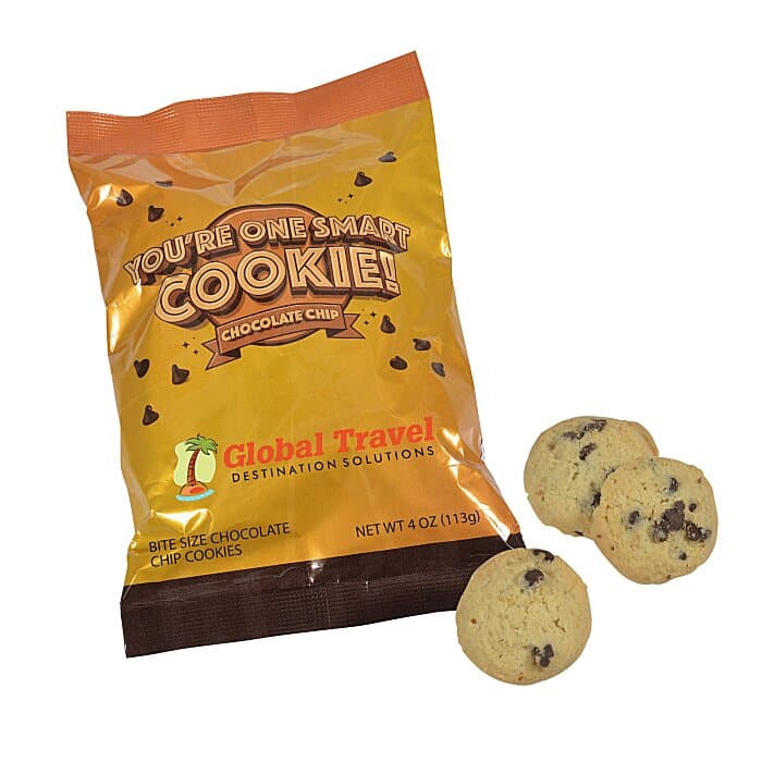 Nibbles Treat Bag - Chocolate Chip Cookies - 4 oz