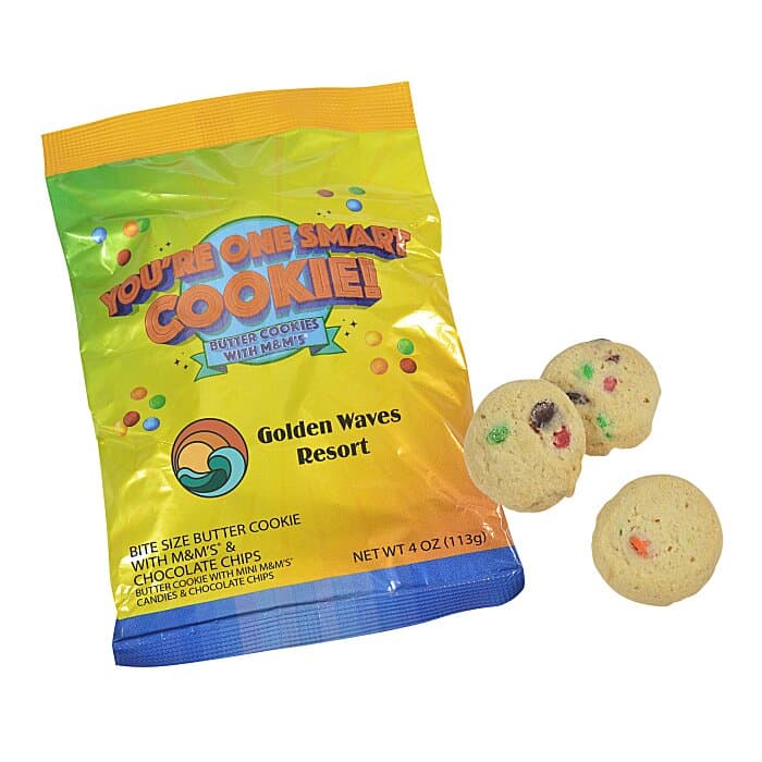 Nibbles Treat Bag - M&M's Cookies - 4 oz