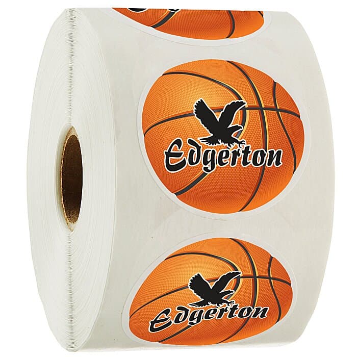 Full Color Sticker by the Roll - Circle - 2 inches - Low Quantity