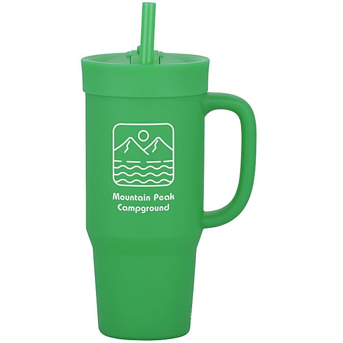Silipint Tumbler with Straw - 32 oz
