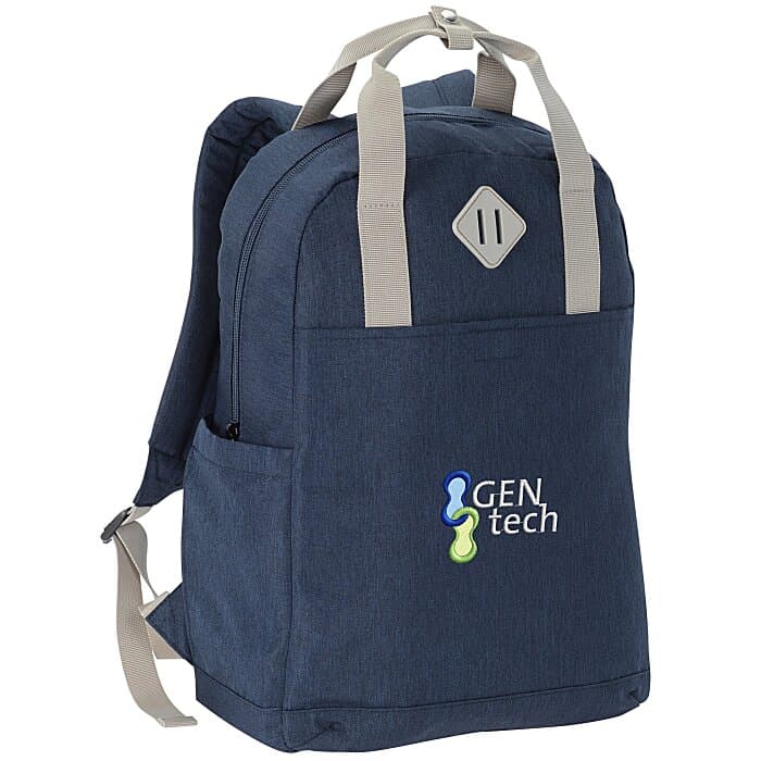 Collins 15-inch Laptop Backpack - Embroidered