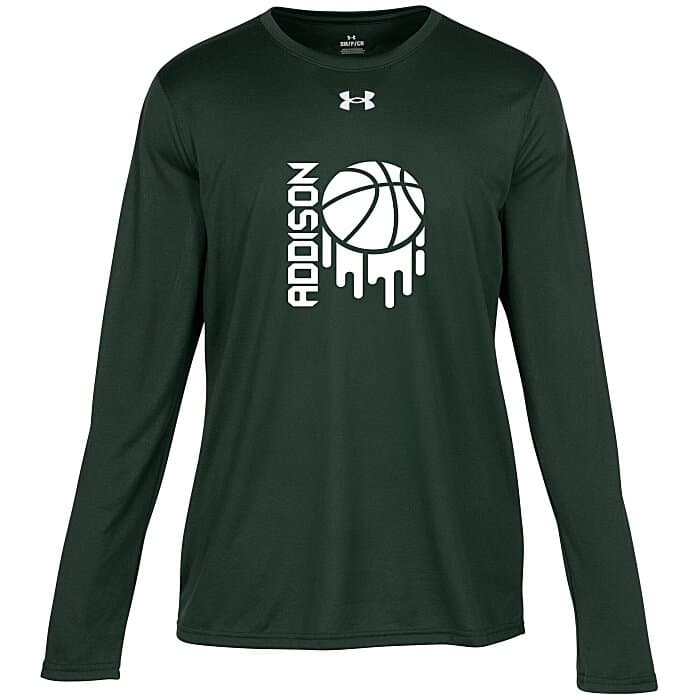 Under Armour Team Tech Long Sleeve T-Shirt - Men's - Screen