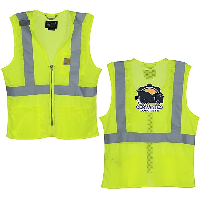 Carhartt High-Visibility Mesh Multi-Pocket Vest