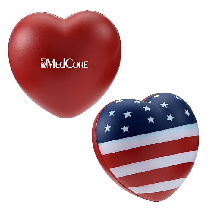 Patriotic Heart Stress Reliever