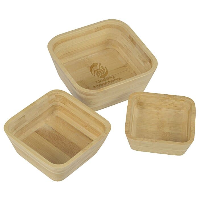 Bamboo Nesting Bowl Set