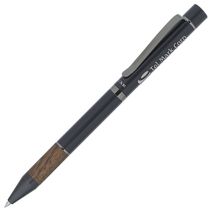 Luxe Walnut Twist Gel Metal Pen