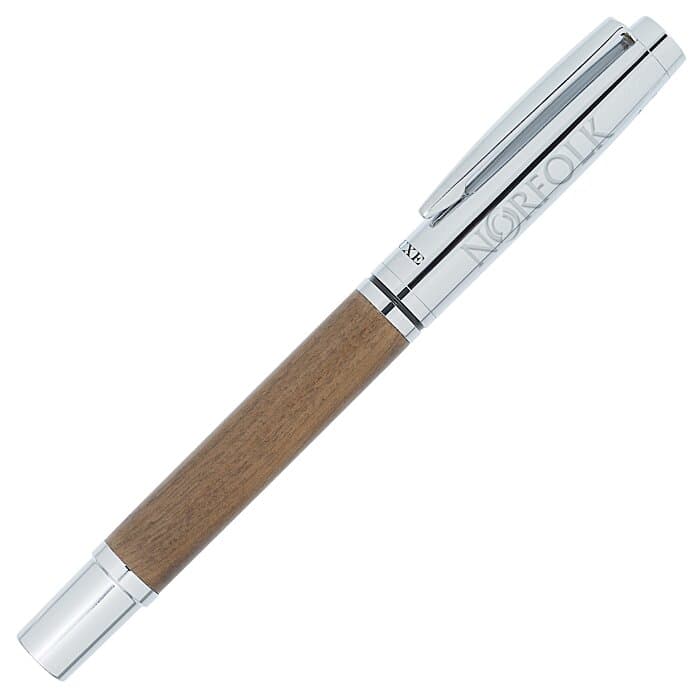 Luxe Walnut Executive Rollerball Metal Pen
