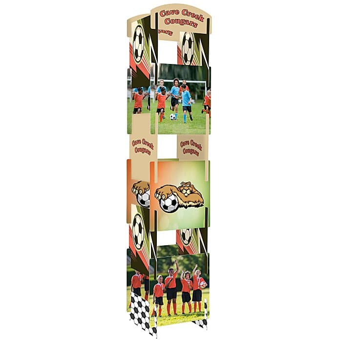 Floor Display Tower Tiles - 6 Cubes