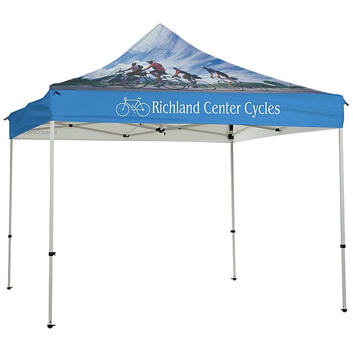 Deluxe 10' Event Tent with Vented Canopy - Full Color