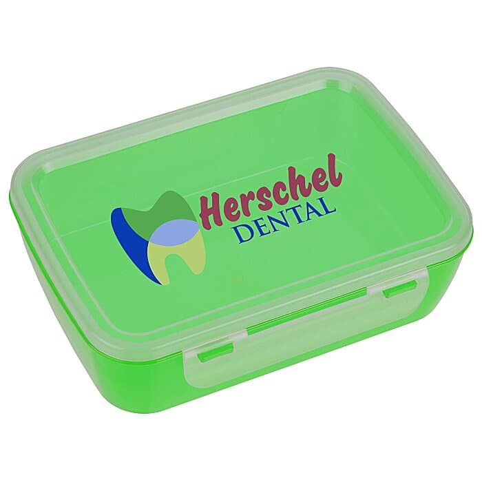 Clip Top Lunch Container - Full Color