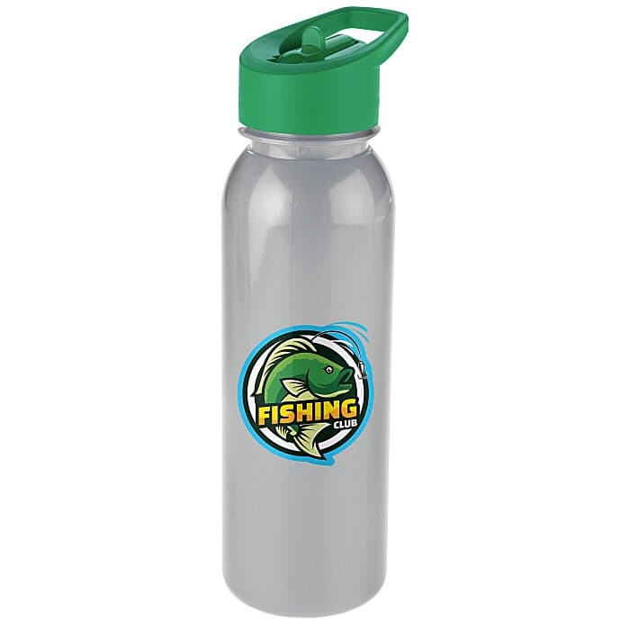 ShimmerZ Outdoor Bottle with Flip Straw Lid - 24 oz - Full Color