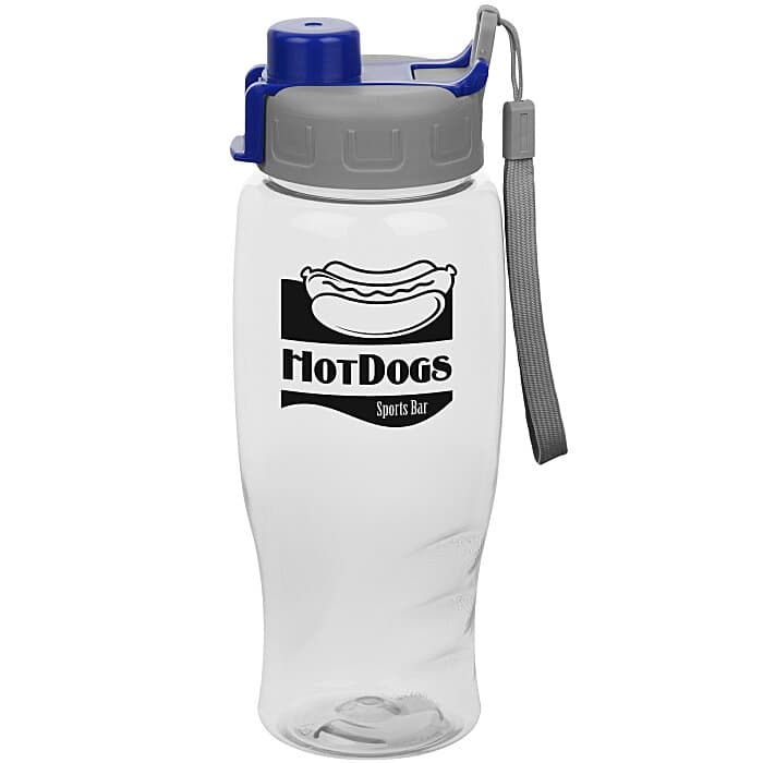 Clear Impact Comfort Grip Bottle with Quick Snap Lid - 27 oz.