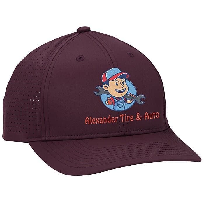 Pro-Cut Perforated Snapback Cap