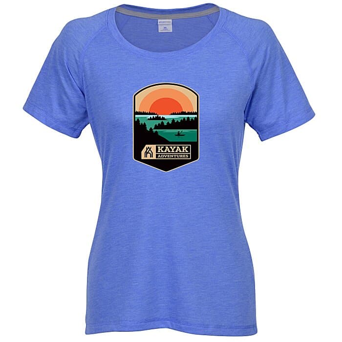 Voltage Tri-Blend Wicking T-Shirt - Ladies' - Full Color