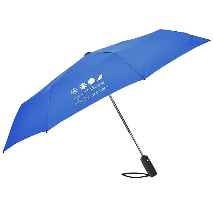 Auto Open / Close Compact Travel Umbrella - 42-inch Arc