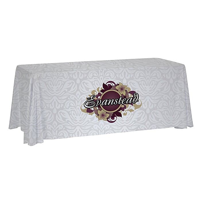 Laser Edge Featherweight Open-Back Table Throw - 6 feet