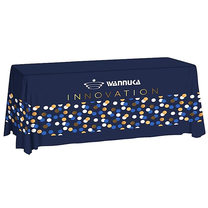 Laser Edge Featherweight Closed-Back Table Throw - 6 feet