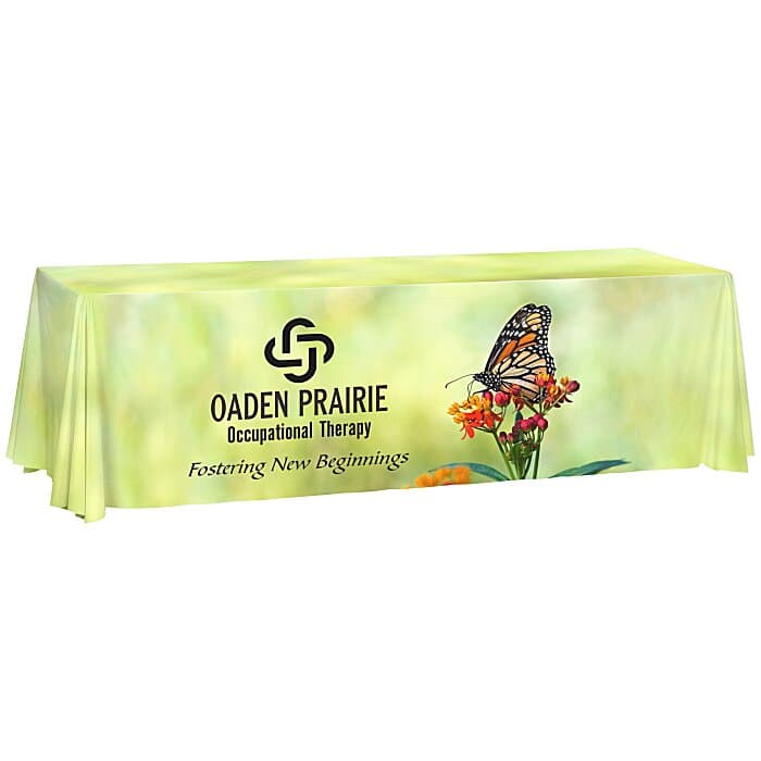 Laser Edge Featherweight Closed-Back Table Throw - 8 feet