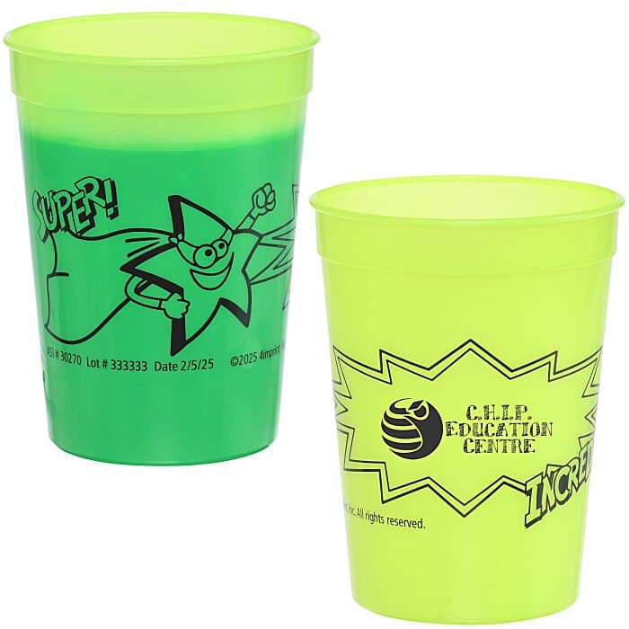Super Kid Mood Stadium Cup - 12 oz - Superhero