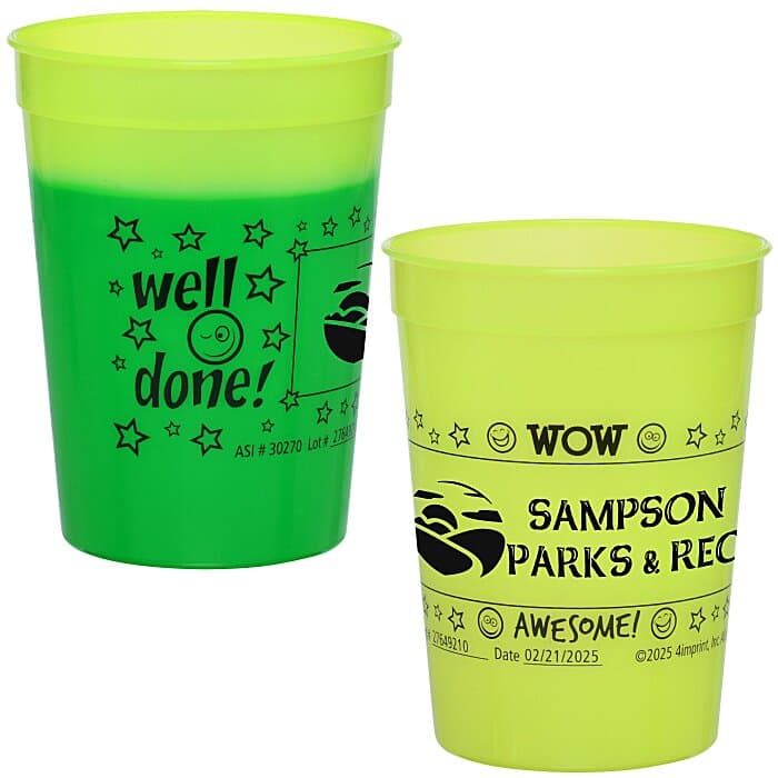 Super Kid Mood Stadium Cup - 12 oz - Wow Words