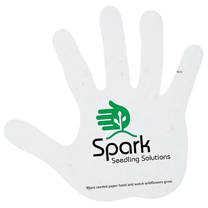 Seed Paper Shapes - Hand