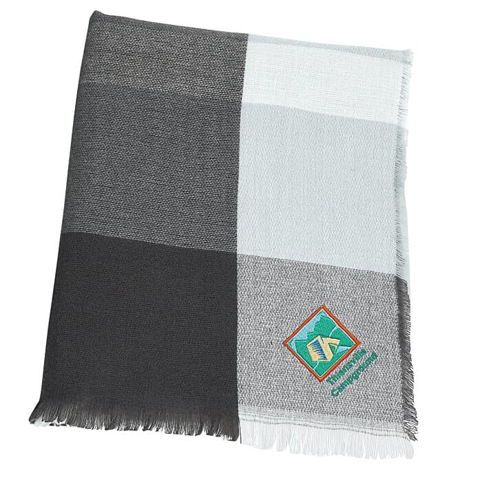 Tonal Soft Woven Throw Blanket