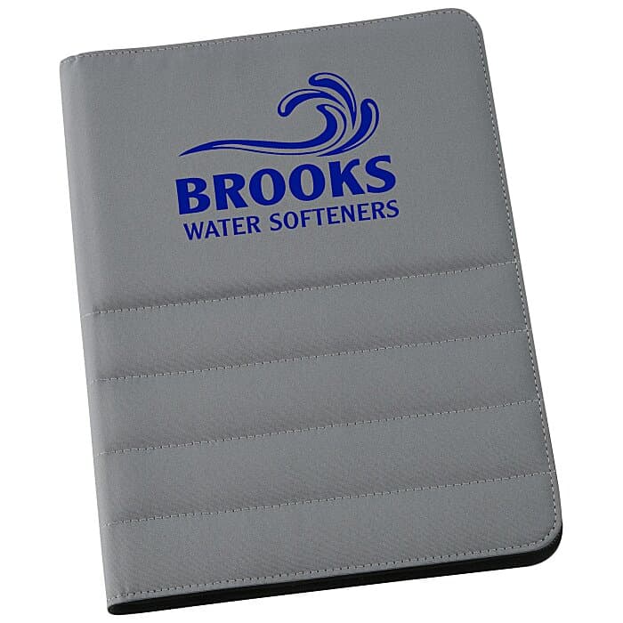 Puffer Zippered Padfolio