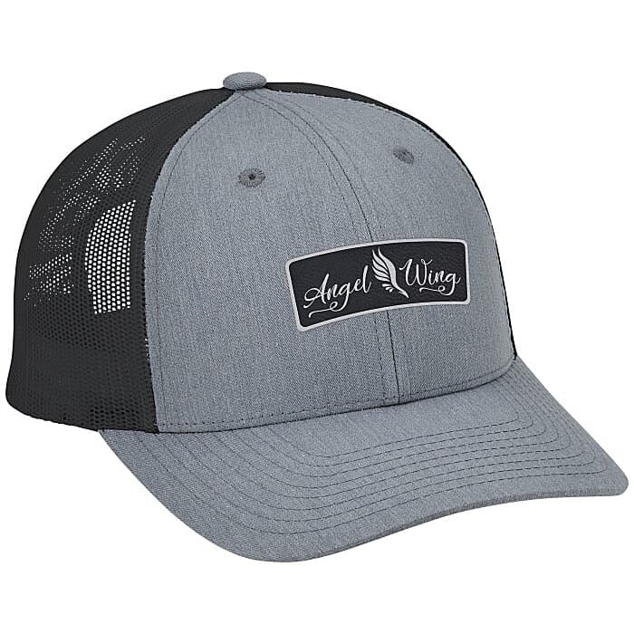 Yupoong Classics Elite Trucker Cap - Laser Engraved Patch