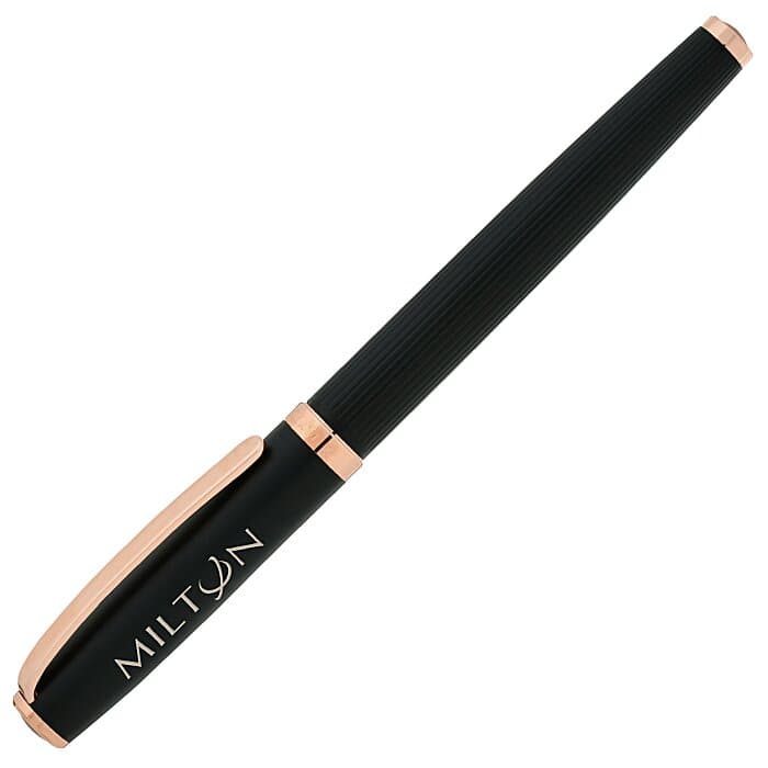 Luxe Noir Rollerball Metal Pen