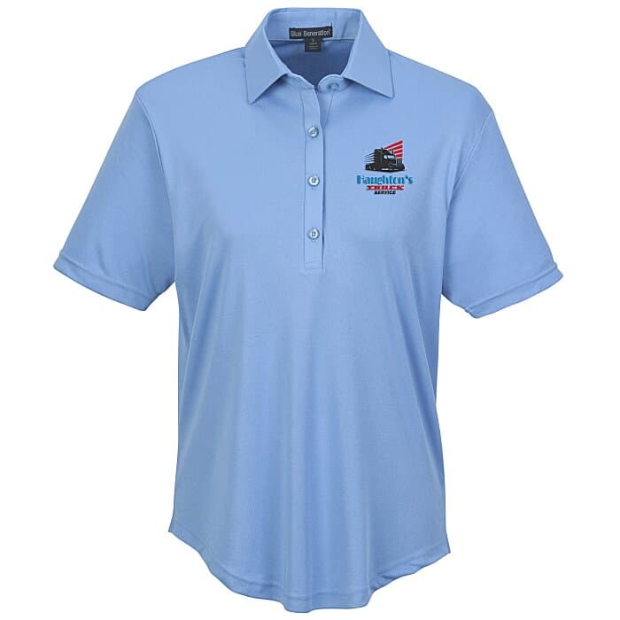 Bonded Collar Dress Polo - Ladies'