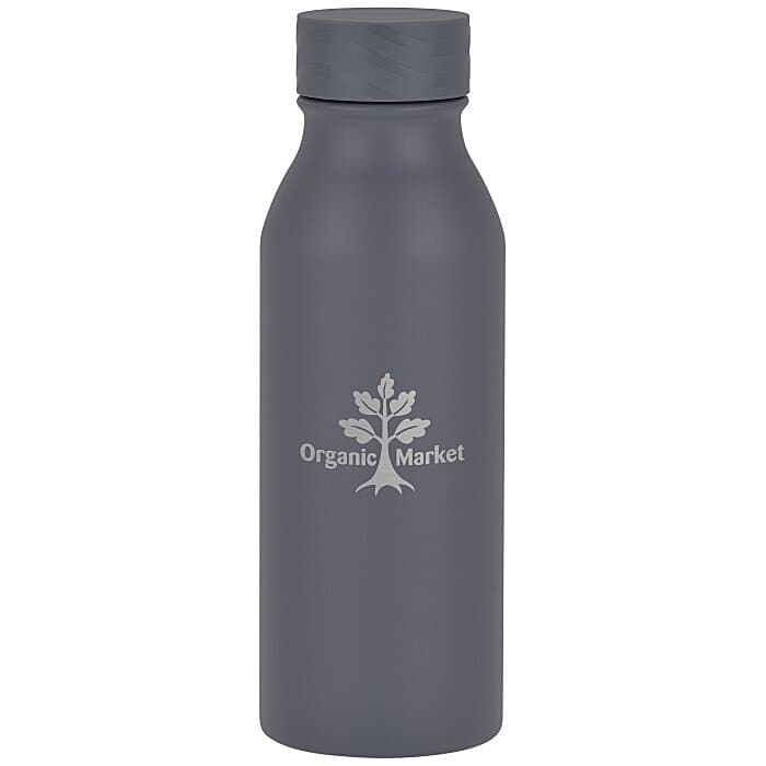 h2go Slant Stainless Bottle - 25 oz - Laser Engraved