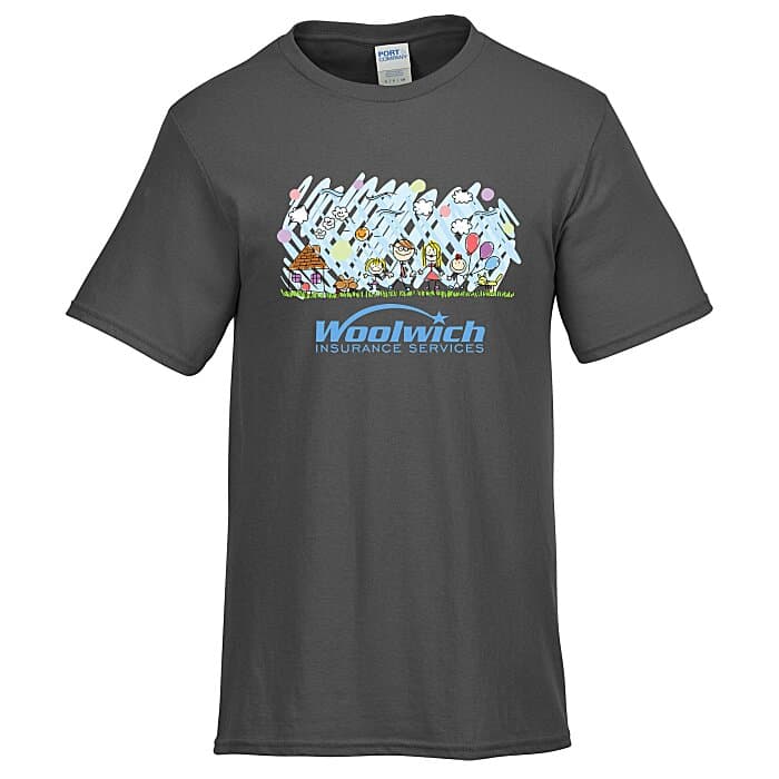 Port & Company Easy Cotton T-Shirt - Full Color