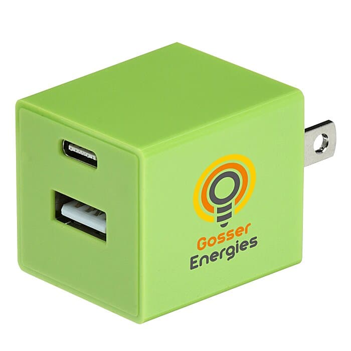 Square USB Wall Charger - USBC
