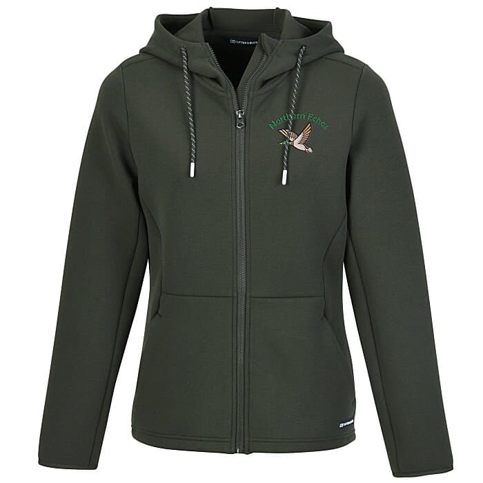 Cutter & Buck Roam Full-Zip Hooded Jacket - Ladies'