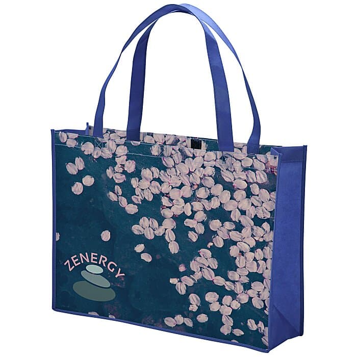 Full Color Shopping Tote - 14 3/4 inches x 19 3/4 inches - 2 Sided