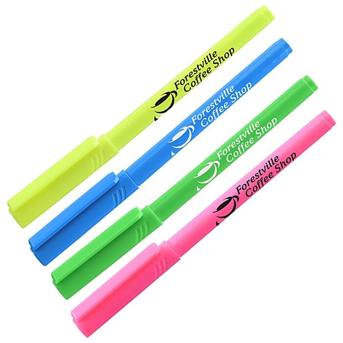 Brite Spots Pocket Highlighter - 4 Pack