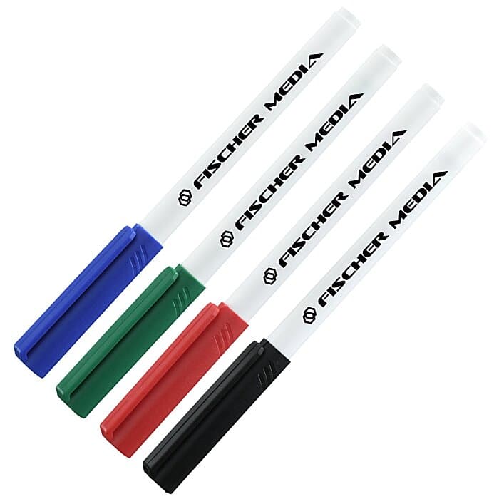 Fine Line Dry Erase Marker - 4 Pack