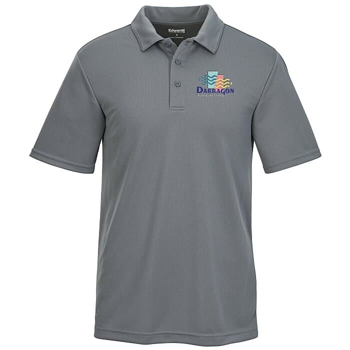Double-Knit Mini Mesh Polo - Men's