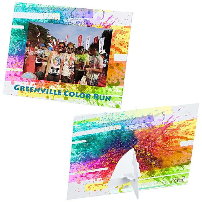 Full Color Cardstock Picture Frame - 4 inches x 6 inches