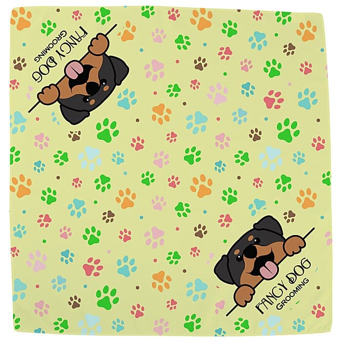 Sublimated Polyester Bandana