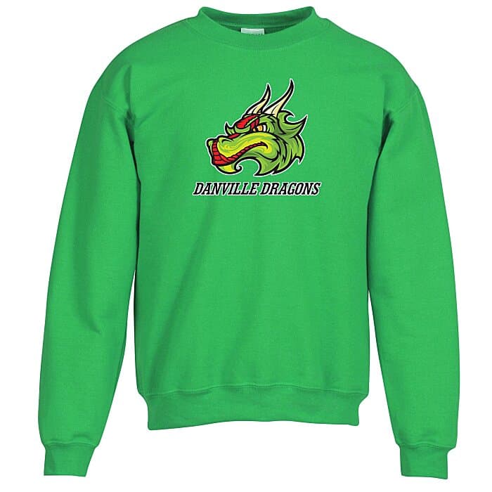 Gildan 8-oz Heavy Blend 50/50 Crew Sweatshirt - Full Color