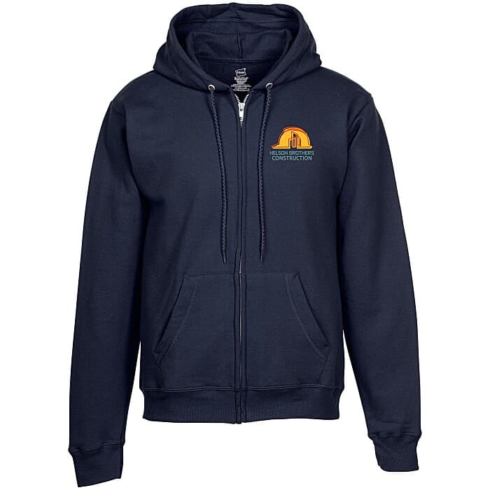 Hanes ComfortBlend Full-Zip Sweatshirt - Full Color
