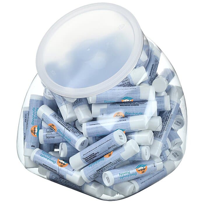Lip Balm Tub - 100-Pieces - Linen